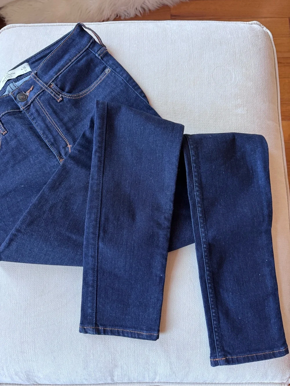 Abercrombie & Fitch Women's Indigo Skinny Jeans